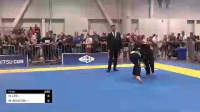 NIXON LEE vs MAXIMILIANO AGUSTIN 2022 IBJJF Jiu-Jitsu CON International