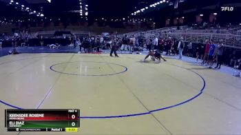 175 lbs Cons. Round 4 - Keensdee Roseme, Middleburg vs Eli Diaz, Somerset