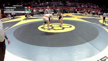 D1-215 lbs Champ. Round 1 - Cohen Reip, Lak. East vs Gavin Gaylor, Olen. Orange