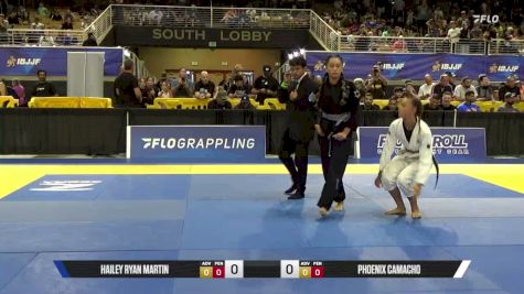 Hailey Ryan Martin vs Phoenix Camacho 2026 Pan Kids Jiu-Jitsu IBJJF Championship