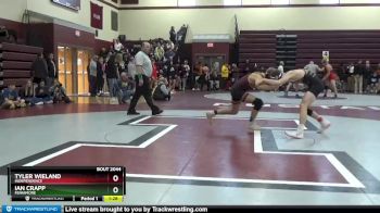 138 lbs Quarterfinal - Tyler Wieland, Independence vs Ian Crapp, Fennimore