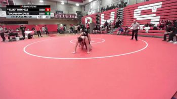 285 lbs 5th Place Match - Elliot Mitchell, Othello vs Julian Gonzalez, Sunnyside