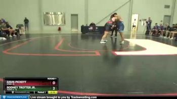 285 lbs Round 1 (8 Team) - Davis Pickett, Utah vs Rodney Trotter Jr., Texas A