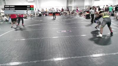 175 lbs Round 3 (4 Team) - Mark Saenz, Storm Wrestling Center B vs Jamir Jones, SGAC