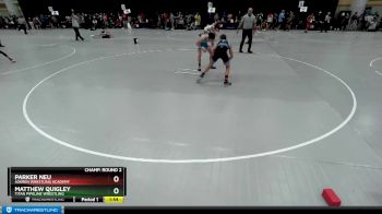 113 lbs Champ. Round 2 - Matthew Quigley, Titan Pipeline Wrestling vs Parker Neu, Askren Wrestling Academy