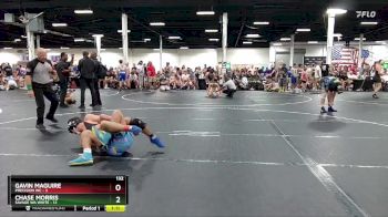 132 lbs Round 1 (6 Team) - Gavin Maguire, Precision WC vs Chase Morris, Savage WA White