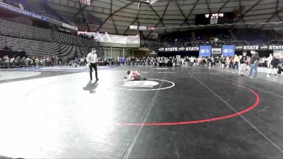 106 lbs Cons. Round 4 - Morgan Presley, White River Hornets Wrestling Club vs Bo Bruhn, Enumclaw Yellow Jackets Wrestling Club