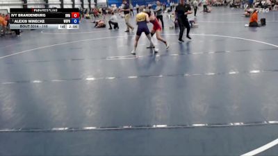 110 lbs 3rd Place Match - Alexis Winecke, Wisconsin Stevens Point vs Ivy Brandenburg, Summit Wrestling Academy