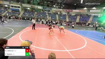 98 lbs Final - Nickolas Valencia, New Mexico Bad Boyz vs Finn Stalick, Law