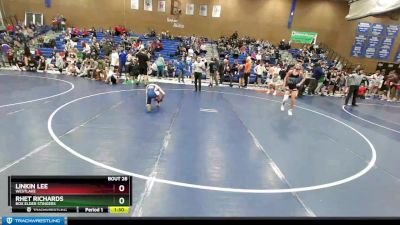 116 lbs Cons. Semi - Rhet Richards, Box Elder Stingers vs Linkin Lee, Westlake