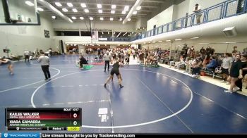 145 lbs Round 2 - Xiara Gamarra, Aviator Wrestling Academy vs Kailee Walker, Uintah Girls Wrestling