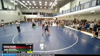 145 lbs Round 2 - Xiara Gamarra, Aviator Wrestling Academy vs Kailee Walker, Uintah Girls Wrestling