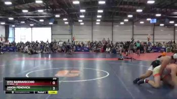 210 lbs Round 2 (6 Team) - Jaxon Penovich, POWA vs Vito Barravecchio, PA Gold