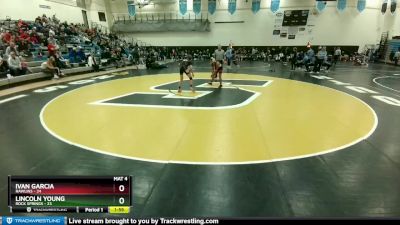 132 lbs Placement - Lincoln Young, Rock Springs vs Ivan Garcia, Rawlins