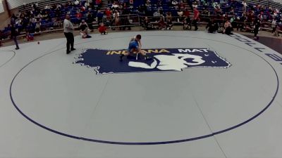 12U Boys - 63 lbs Cons. Round 2 - Layten Marsh, M3 Wrestling Academy vs Garrett Vasquez, Pinnacle Wrestling Club