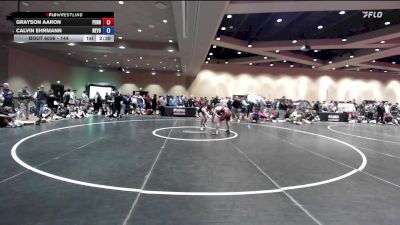 144 lbs Champ. Round 1 - Grayson Aaron, Pennsylvania vs Calvin Ehrmann, New York