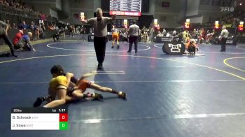 65 lbs Consy 2 - Brady Schneck, East Penn vs James Sowa, North Allegheny