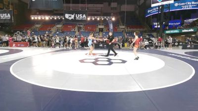 125 lbs Cons. Rd Of 16 - McKinzee Mills, OH vs Kenadee McDowell, MO