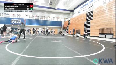 52-55 lbs Semifinal - Remmi Schwahn, Chandler Takedown Club vs Nolan Ortiz, Shelton Wrestling Academy
