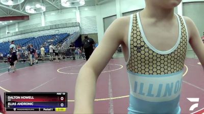 56 lbs Round 2 - Dalton Howell, OH vs Elias Andronic, IL