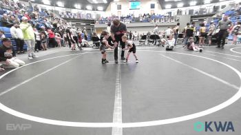 35 lbs Consolation - Kyson Lovelace, Clinton Youth Wrestling vs Doyle Blaylock, Jacket Wrestling Club