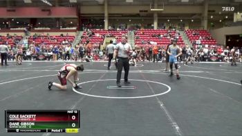 145 lbs Round 1 (6 Team) - Cole Sackett, Greater Heights vs Dane Gibson, SlyFox Silver