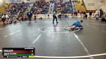 106 lbs Quarterfinals (8 Team) - Brock Glover, Jesuit vs Evan Cope, Charlotte Hs