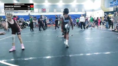 70 lbs Semifinal - Levi Miller, Trinity Top Team vs Princeton Bediako, Titans Wrestling Academy
