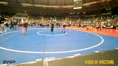 76 lbs Consi Of 16 #1 - Jack DeGroot, Sauk Valley Wrestling Club vs Lucas Miscia, Cordoba Trained