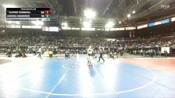 170 lbs Champ. Round 2 - Clover Tannehill, Newport vs Aurora Siqueiros, Thunder Ridge