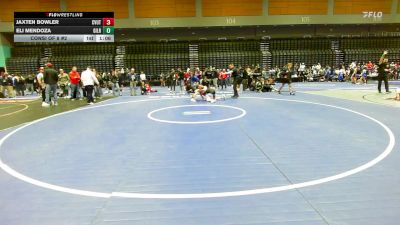 113 lbs Consi Of 8 #2 - Jaxten Bowler, Canyon View UT vs Eli Mendoza, Gilroy