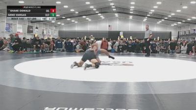 157 lbs Quarters - Shane Oswald, Eierman Elite vs Geno Vargas, Sloth Strong