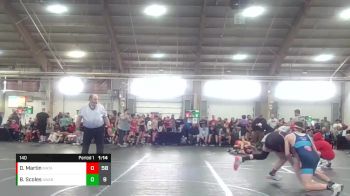 140 lbs Round 3 - Duke Martin, Mat Assassins vs Bryston Scoles, Askren WA Black