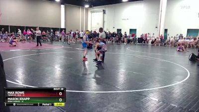 113 lbs Round 4 (16 Team) - Mason Knapp, Iowa Hawks vs Max Rowe, Team STL Red