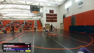 114-119 lbs Round 3 - Noah Blakley, Greybull Basin Athletic Club vs Kaleb Hill, Cody Wrestling Club