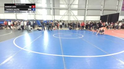 144 lbs Champ. Round 1 - Damian Lang, Team Dragonslayer Wrestling vs Patrick Halpin, Mat Demon Wrestling Club