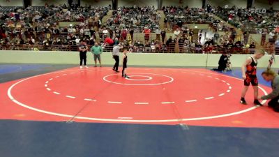 68 lbs Quarterfinal - Wyatt Edwards, Backyard Brawlers Wrestling Club vs Landon Gornto, Morris Fitness Wrestling Club