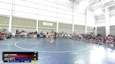 190 lbs Round 3 (8 Team) - Andy Franke, Iowa vs Kyle Scott, Pennsylvania