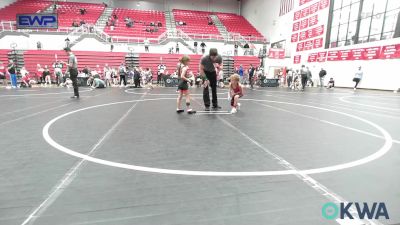 52 lbs Rr Rnd 5 - Broox Wilkerson, Carl Albert vs Blakelee Vinson, Weatherford Youth Wrestling