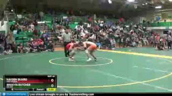 150 lbs Champ. Round 3 - Brodyn Butcher, GALION vs Hayden Buhro, OAK HARBOR