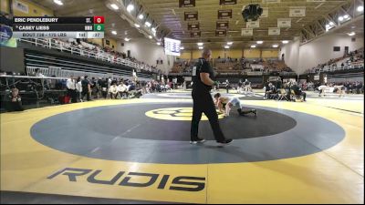 175 lbs Consi Of 8 #1 - Eric Pendlebury, St. Christopher's School vs Casey Liess, Nmh