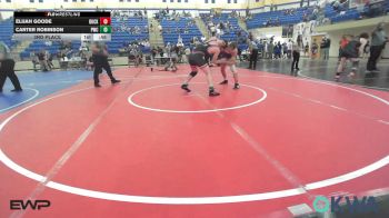 170 lbs 3rd Place - Elijah Goode, Buck Pride Wrestling vs Carter Robinson, Pawnee Wrestling Club