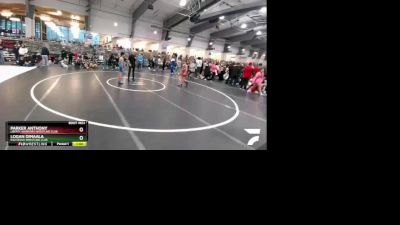 92 lbs Champ. Round 2 - Logan Dimaala, Righteous Wrestling Club vs Parker Anthony, Liberty Warriors Wrestling Club