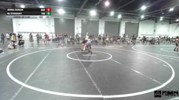 123 lbs Consi Of 8 #2 - Jenna Duran, Madera Grapplers WC vs Mj Stewart, Threshold WC