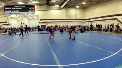 125 lbs Semifinal - Joshua Jasionowicz, East Stroudsburg University vs Landon Johnson, Albion College