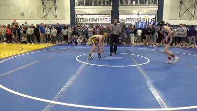 127 lbs Consy 5 - Johnny Coates, State College vs Anthony Mucci, Derry