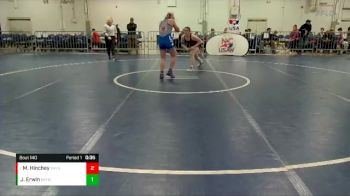 143-147 lbs Round 2 - Makayla Hinchey, Daughters Of Zion Wrestling vs JayceeMae Erwin, Mitchell Youth Wrestling