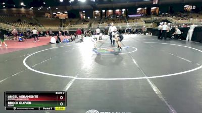 113 lbs Cons. Round 2 - Brock Glover, Jesuit vs Angel Agramonte, Osceola (Kissimmee)