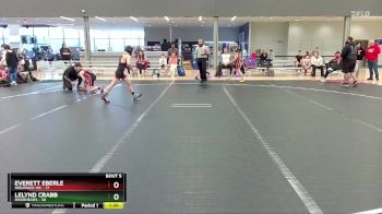 80 lbs Round 2 (6 Team) - Lelynd Crabb, Riverheads vs Everett Eberle, Wolfpack WC