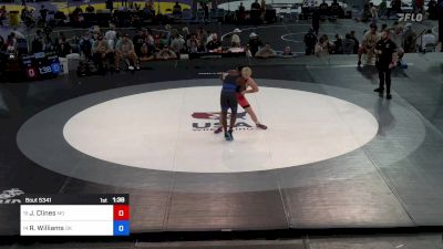 165 lbs Rnd Of 32 - Jeremiah Clines, MO vs Reyon Williams, OK